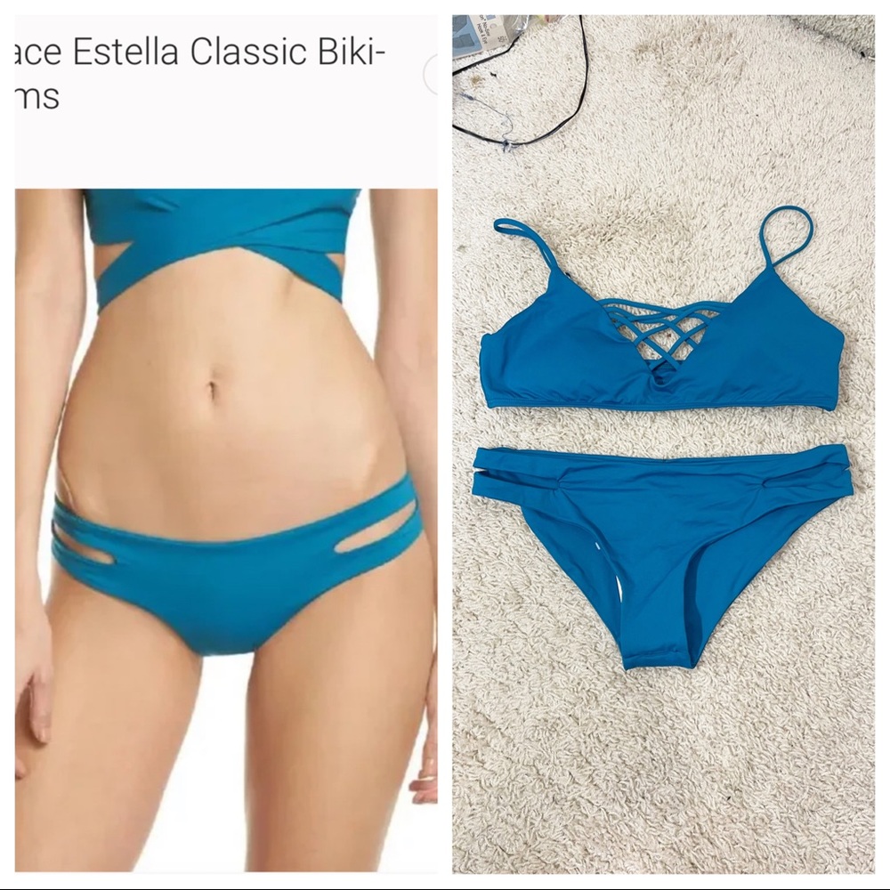 NWT! LSpace  Estella Full Bottom bikini and top